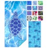 Lightweight Thin Beach Towel Microfiber Large Extra Large Sand Free