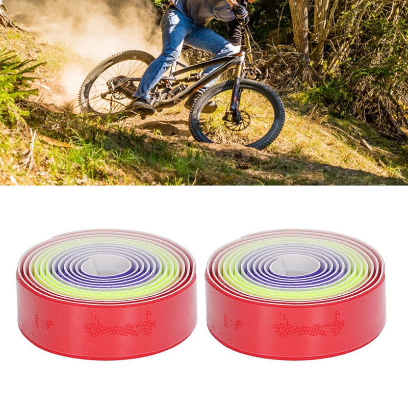 2PCS Bike Handlebar Wrap Straps High Elastic PU and EVA