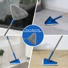 Wall Cleaner Mop with 63" Long Handle, 2 in 1