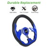 10L0L Golf Cart Steering Wheel, Universal Design Fit for Yamaha,