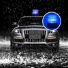 TOPKU Battery LED Strobe Light, Rechargeable Magnetic Flashing Emergency Warning