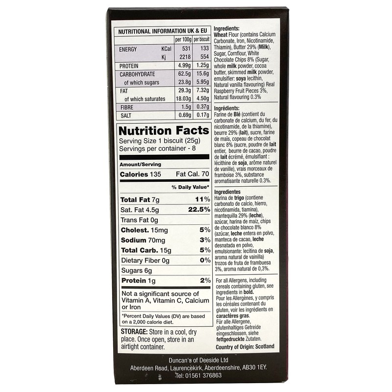 Duncan's of Deeside Duncan’s of Deeside Shortbread Cookies Pack of