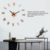 Wall Clock - Acrylic Hanging Clock Silent Wall Clock DIY