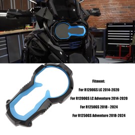 Motorcycle Headlamp Protector, Aesthetic Anti Impact Motorcycle Headlamp Grille Guard Protective for R1250GS Adventure (G Type Lamp Lens)