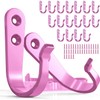 20PCS Wall Hooks for hanging, Metal Wall Hooks for Coats,