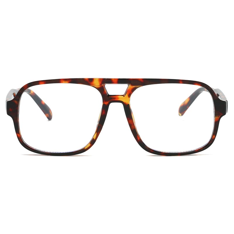 Mirkcittle Retro Square Aviator Blue Light Blocking Glasses for Women