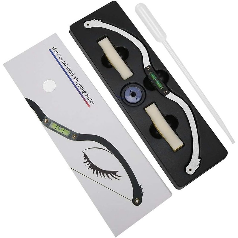 Hilo para Cejas Regla de marcador de línea profesional Herramienta