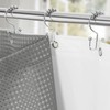 Craidlela 3 in 1 Shower Curtain Set, Grey Waffle Shower