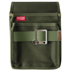 Kozuchi NKC-02-BOD-B Japanese Pattern Two-tier Waist Bag, With Front Belt