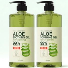Asome Large Capacity Aloe Soothing Gel 1000mlX2 Agree / 에이썸 대용량 알로에수딩젤 1000mlX2개 동의