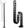 130 cm Cable Management Flexible for Fixed and Height Adjustable,