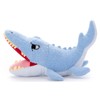 Jurassic World Chibikko Dinosaur Mosasaurus Plush Toy, Width: Approx. 6.3
