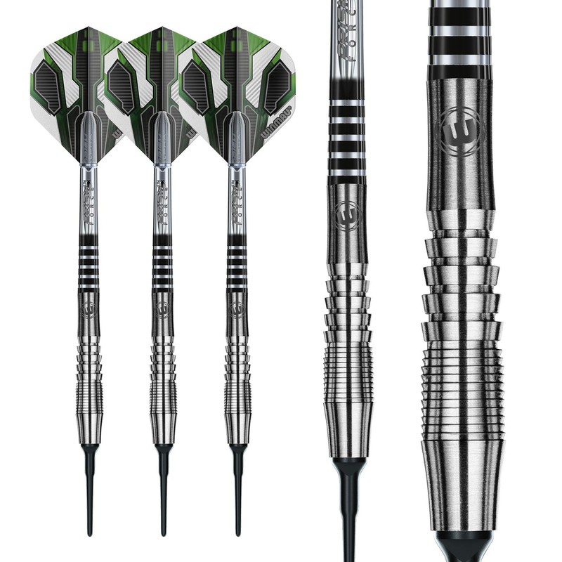 WINMAU Sniper 18 Gram Softip Tungsten Darts Set with Flights
