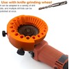 IONPSHG 2 Pcs Drill Bit Sharpener Tool - Universal Heavy-Duty