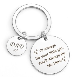 UlZDVUli Father's Day Gifts, Gifts for Dad, Dad Father Keychain Birthday Christmas Presents from Son Daughter Ideas, Dad Stocking Stuffer, Dad Valentines Gift