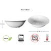 Z-Moments Western Melamine Rimless Bowl Menudo Bowl, 22-Ounce, 6-7/8" dia.,