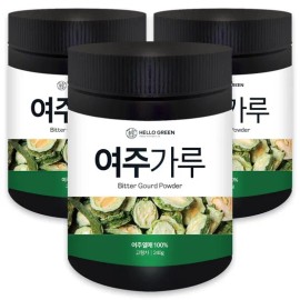 Hello Green Domestic Hat Yeoju Powder 240g / 헬로우그린 국산 햇 여주 분말 240gX3(통) 총720g