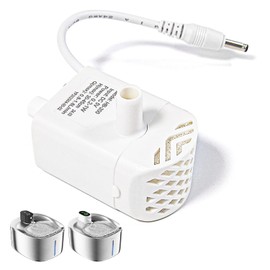 APD APETDOLA Cat Water Fountain Pump for FS10pro,Pet Water Fountain Replacement for FS10Pro Submersible Motor,Cat Fountain Pump for Stainless Steel Cat Water Dispenser