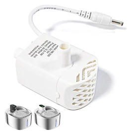 APD APETDOLA Cat Water Fountain Pump for FS10pro,Pet Water Fountain Replacement for FS10Pro Submersible Motor,Cat Fountain Pump for Stainless Steel Cat Water Dispenser