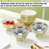 Fabselection 4pcs Stainless Steel Lids, Spice Pot Lids, 16cm