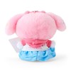 Sanrio 932761 My Melody Plush Keychain Mascot Holder (Natsukashi Profile