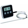 Eddingtons Digital Timer with Meat Thermometer, Black