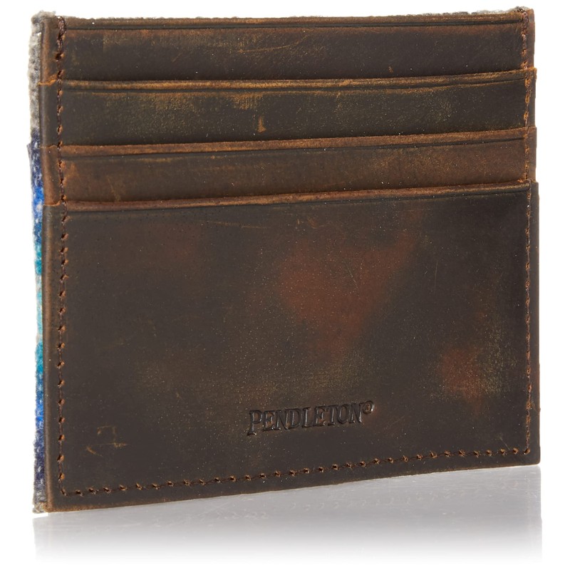 Pendleton Slim Wallet, Chief Joseph Blue