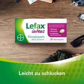 Lefax Intens Liquid Capsules, 250 Mg, Simeticon