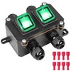 MKBKLLJY Inline Cord Switch IP66 Waterproof Switch Box DPST 12V