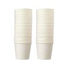 SUL Disposable Paper Cups, 200ml, White, Hot and Cold Drinks,