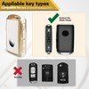 CTRINEWS for Mazda Key Fob Cover with Luxury Diamond Bling