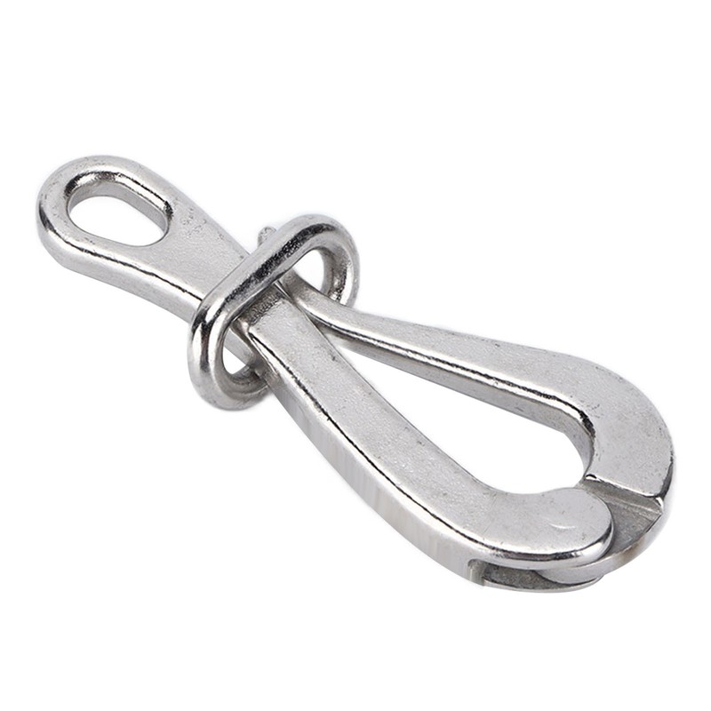 4in Pelican Hook 316 Stainless Steel Polished AntiRust Boat Hardware