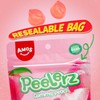 Amos Peelerz Gummy Peach Peeling Candy, Peelable Fruit Snacks, Resealable