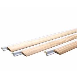 M-D Building Products 87981 White Primed Hardwood and Vinyl Clad Foam Nail-on Top and Sides Door Seal Kit