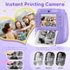 Instant Camera, Kids Camera Instant Print with 2.4 Inch Screen,