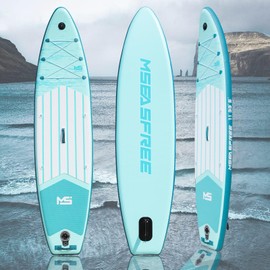 YoePuiw 11”33“6 Premium Inflatable Stand Up Paddle Boards with Durable SUP Paddle Board Accessories Wide Stable Design Includes Backpack Required Parts Non-Slip Comfort Deck for Youth & Adults