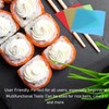 3PCS Sushi Mat ABS Sushi Rolling Mat Japanese DIY Sushi