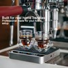 SYJAN HOME Double-Walled Espresso Cups,Small Unique Glass,Set of 2, 4oz