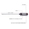 DollaTek Kitchen Thermometer Digital Meat Thermometer with Stainless Long Probe
