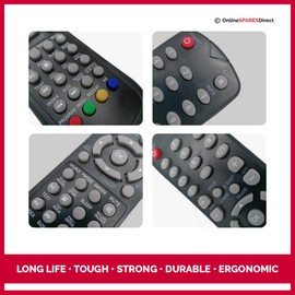 *NEW* Replacement TV Remote Control For TEVION W185/28G-GB-TCU-UK