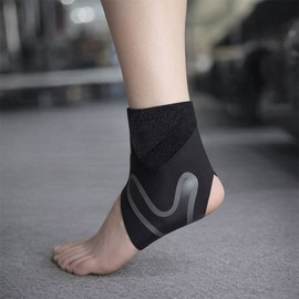 Ankle Brace for Men & Women: Thin Sports Support for Soccer, Basketball, Running Right Side M 3ea