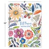Current Embroidered Florals Bill Paying Organizer Book-9" x 12” Personal