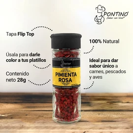 Pontino Pimienta Rosa, 28 g