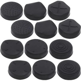Audio Fan PSVita PSV 1000 Analog Caps Thumbstick Compatible Caps Black 12pcs