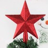 Christmas Tree Topper, Christmas Tree Topper, Red 20 cm