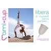 Kit Menstruationstasse MamiCup® M+L (Lila) - Weiches, flexibles, wiederverwendbares medizinisches