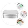 Ciieeo Travel Essential Soap Case Lid Aluminum Soap Holder Perfect