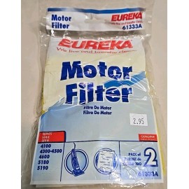 Eureka Genuine Eureka Vacuum Cleaner Replacement Motor Filters 61333A.  2 Pack