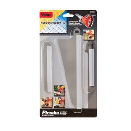 BLACK+DECKER X29991-XJ Piranha Scorpion Value Blade Pack - Set of 3