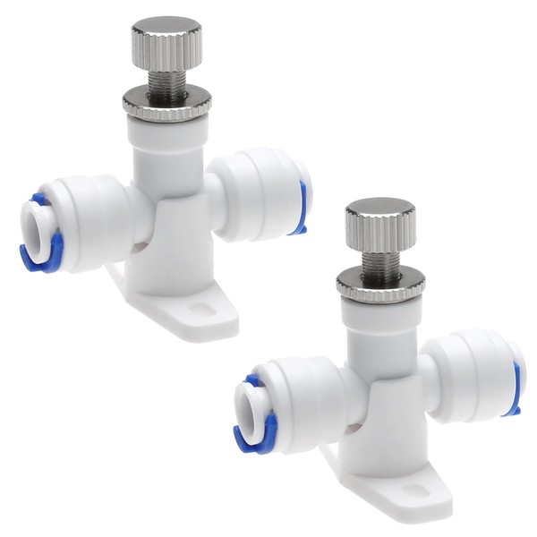 LT Easiyl 2pcs RO Water Flow Control Valve Compatible with